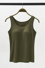 Elegant Sleeveless Tank Top: CARAMEL / M