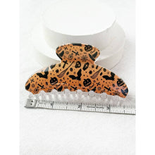 Halloween Oval Shape Hair Claw Clips: MIX COLOR / ONE(12)