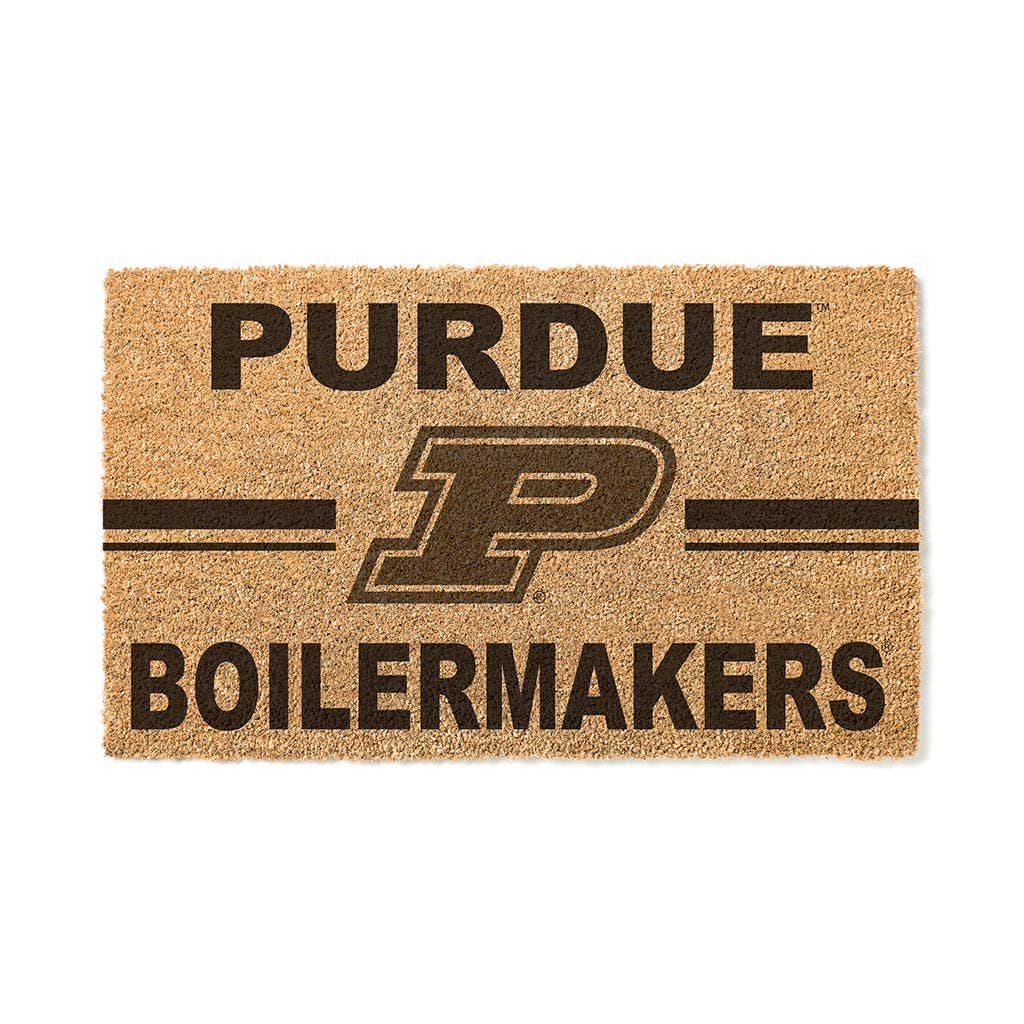 Coir Doormat Team Purdue Boilermakers