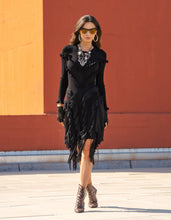 Black Ruffle Dress