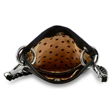 Silver Rhinestone Covered Petite Crossbody Sling