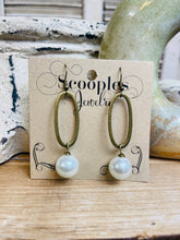 Bronze Pearl - Earrings