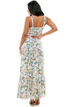 Meadow Bloom Sleevless Floral Maxi Dress