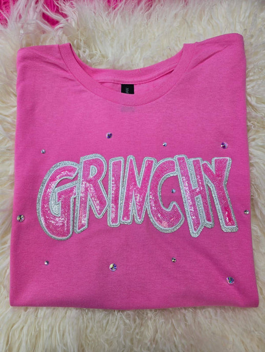 Hot Pink & Silver Sequin 