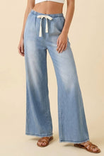 Denim Wide Leg Pants