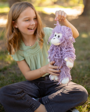 Feathers Lilac Monkey Plushie