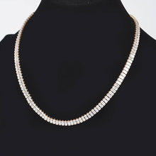 Silver Stone Necklace Set