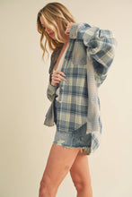 8376EN Kambrie Plaid Flannel Shirt: Red / Contemporary / M