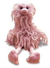Feathers Pink Flamingo Plushie