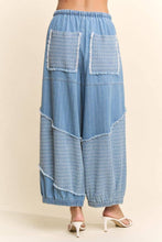 Light Denim Multi Flower Patchwork Davi & Dani Pants