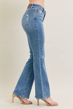 Medium Mr Vintage Wash Boot Cut w/ Destroy Hem Judy Blue Jeans