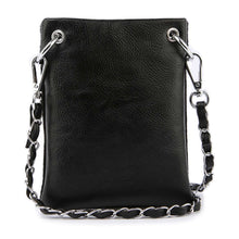 Black Petite Rhinestone Bling Crossbody Sling