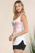 Ivory American Sleeveless Top
