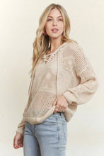 Oatmeal Long Sleeve Hoodie