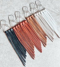 Terracotta Fringed in Faith Libby Fringe Earring