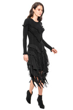 Black Ruffle Dress