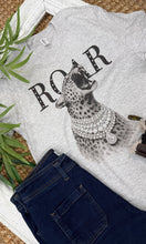 Cheetah Roar with Rhinestones Graphic T-Shirt