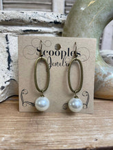 Bronze Pearl - Earrings