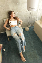 Hybrid High Rise Wide Leg Jeans