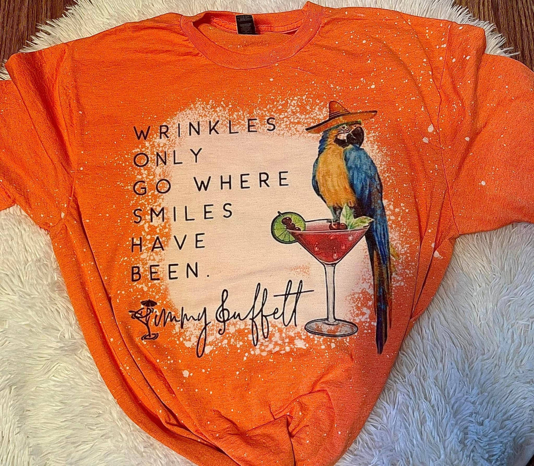 Jimmy buffet Bleached Tshirt