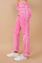 Blue B Destressed Bottom Edge w/ Rhinestone Jeans: MED DENIM