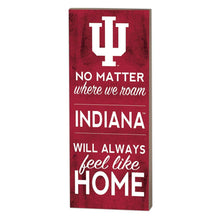 7x18 No Matter Where Indiana Hoosiers