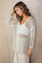 Beige Crochet Venti Cover Up