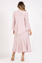 Mauve Long Formal Jacket Dress