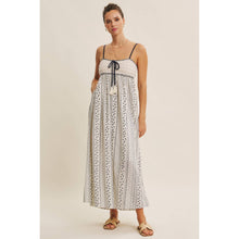 Midnight Navy Boho Dream Crochet Maxi Dress