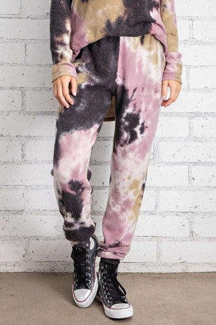 Dark Grey Sage Mauve Fleeced Loungers 11/1/23 7440