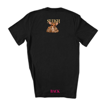 Black Sleigh Deer Glam Blingy Festive Rhinestone Graphic Sweatshirt