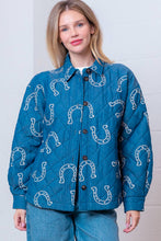 HORSESHOE PRINTED JACKET