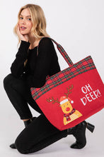 OH DEER Reindeer Christmas Tote Bag