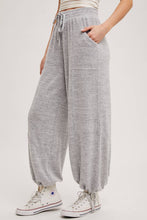 Heather Grey Drawtring High Waist Joggers