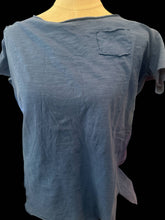 Navy Rip Tattered Rare Bird Shirt