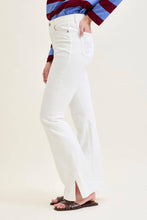 White High Waist Side Slit Slim Boot Judy Blue Jeans