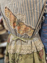 Stripe Butterfly Shirt Rare Bird Dress