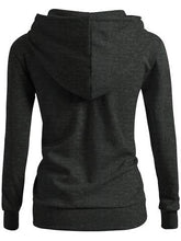 Charcoal Lightweight Thin Zip-Up Hoodie Jacket