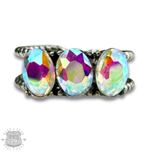 Turquoise Stone oval bead ring