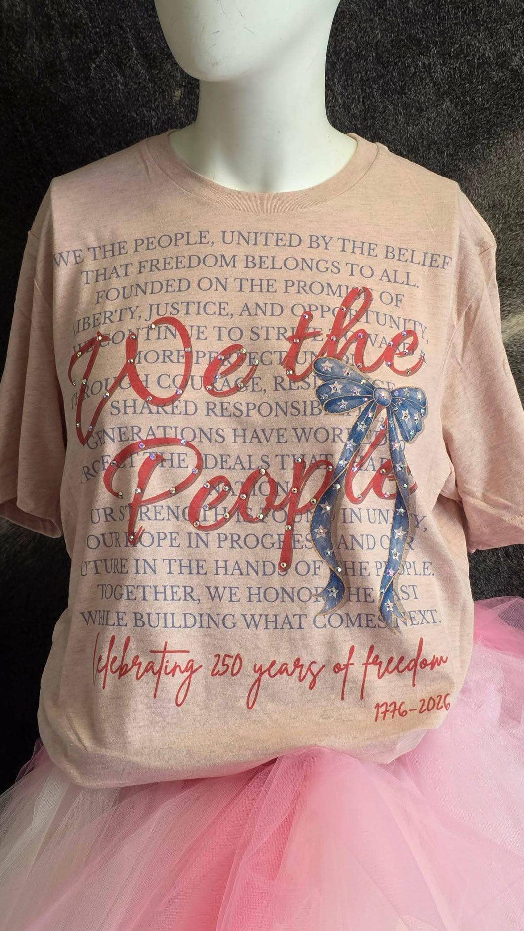 Natural We the People Tee