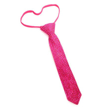 Black Bling Neck Tie Necklace