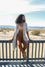 Silver Grey Stylish Sequin Detailed Kimono