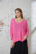 Fuchsia Lightweight Knit Top
