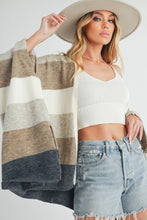 Multi Zuri Poncho Cardigan
