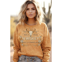 Mineral Olive Whiskey Graphic Sweatshirts