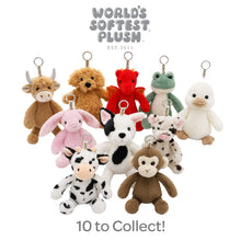 Highlander Cow Worlds Softest Plush Lushee Clip