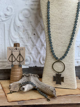 Smokey Cross Necklace