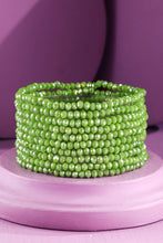 Ivory 10 Piece Beaded Stackable Boho Bracelet