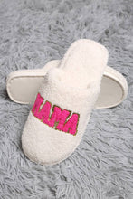 Sequined Best Mama Winter Sleepers: Pink
