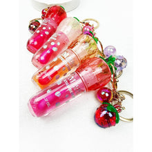 Strawberry Charm Keychain Lip Gloss Set: PINK MULTI / ONE(12)